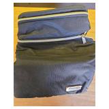 BABEYER Breastmilk Cooler Bag with Ice Pack Fits 6 Baby Bottles Up to 9 Ounce, Double Deck Leak-Proof Baby Bottles Bag with Shoulder Strap for Nursing and Working Mom, Black - Retail: $23