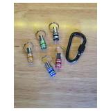 Bit Holder 14 inch Hex Shank Screwdriver Bits Holder Extension Bar Keychain Screw Adapter Drill Change Hand-held Screwdrivers Drill Bits Holder Portable (5PCS) -