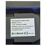 Te-S11 21.6V 3000mAh Rechargeable Battery Pack - Retail: $45