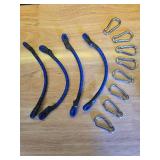 Blue Bungee Cords Set of 4 - Retail: $15