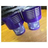 Leadaybetter Vacuum Filter Replacements for Dyson V10 Cyclone Series, V10 Animal, V10 Absolute, V10 Total Clean, SV12, Part No. 969082-01 (2 Pack Filters) -