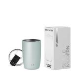 Simple Modern Travel Coffee Mug Tumbler with Flip Lid | Reusable Insulated Stainless Steel Cold Brew Iced Coffee Cup Thermos | Gifts for Women Men Him Her | Voyager Collection | 12oz | Sea Glass Sage 