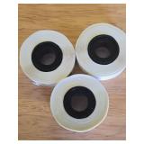 D30 Label Tape, 540 Labels 12x40mm White Thermal Label Paper for Phomemo D30 Labels Tape Printer Maker Tapes Refill Replacement for Print Master Refill 12mm x 40mm (0.47 x 1.57 Inch) 3 Rolls White - R