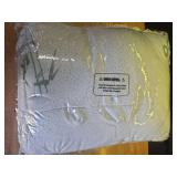 Ultra Soft Twin Size Mattress Topper - Viscose Made from Bamboo Pillow Top Mattress Pad for Back Pain Relief - Naturally Cooling for Hot Sleepers, Green - Retail: $40