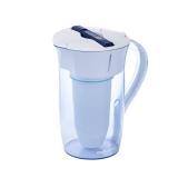 ZeroWater 10-Cup Round 5-Stage Water Filter Pitcher Dispenser with 5-Stage 0 TDS Zero Water Filter  IAPMO Certified to Reduce Metals, Chlorine, Lead, Chromium, and Forever Chemicals PFOAPFOS CRACKED