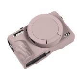 Easy Hood Case for Canon Powershot G7 X Mark III Digital Camera, Soft Silicone Protective Cover with Removable Lens Cover for Canon Powershot G7X Mark III DSLR Camera (Tiffany Pink) - Retail: $15