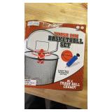 ArtCreativity Mini Basketball Hoop Trash Can Set, Includes Clip-On Hoop with Backboard, Inflatable Ball and Pump, Fun Indoor Basketball Hoop for Kids, Office Toys, Trashketball Classroom Games - Retai