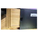 SMIRLY Bamboo Wooden Cutting Boards for Kitchen, Set of 3 Large - Small, Bamboo Wood Cutting Board Set with Deep Juice Grooves, Non Toxic Serving Tray, Perfect Motherfts Day Gifts - Retail: $38
