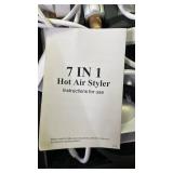 Blow Dryer Brush 7 in One, Negative Ion Hair Dryer Brush Set Upgrade Hot Air Brush Air Styler Curling Wrap Air Curler
