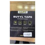 LLPT Butyl Tape White 34 Inch x 33Ft Tight Seal for Leak Proof EPDM RV Repair Window Glass Boat Sealing Roof Pipe Patching(WST343) - Retail: $15