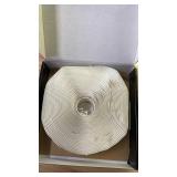 LLPT Butyl Tape White 34 Inch x 33Ft Tight Seal for Leak Proof EPDM RV Repair Window Glass Boat Sealing Roof Pipe Patching(WST343) - Retail: $15