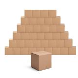 EdenseeLake 40 Pack 5x5x5 inches Shipping Boxes Small Cardboard Boxes for Packing, Moving, Mailing, Brown - Retail: $22