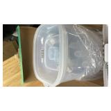 GROWNSY Bottle Sterilizer and Dryer, Compact Electric Steam Baby Bottle Sterilizer (Esterilizador de Biberones), Bottle Sanitizer for Baby Bottles, Pacifiers, Pump Parts - Retail: $60