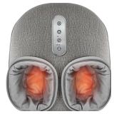Medcursor Foot Massager Machine with Heat, Shiatsu Deep Kneading, Delivers Relief for Tired Muscles and Plantar, Multi-Level Settings and Adjustable Intensity for Home or Office Use, Gifts for Women M