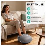 Medcursor Foot Massager Machine with Heat, Shiatsu Deep Kneading, Delivers Relief for Tired Muscles and Plantar, Multi-Level Settings and Adjustable Intensity for Home or Office Use, Gifts for Women M