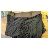 David archy man underwear medium brown and black 3 pack -