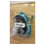 Outdoors pool swimming goggles blue and black 2 pack anti fog UV shield  -