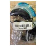 Outdoors pool swimming goggles blue and black 2 pack anti fog UV shield  -