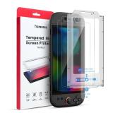 2 Pack Screen Protector Compatible with Nintendo Switch 2 (2025) (30s Installation), TRANSNOVO Tempered Glass Switch2 Accessories, HD Clear, Anti Glare, 9H Hardness, Scratch-proof, Bubble Free (HD Cla