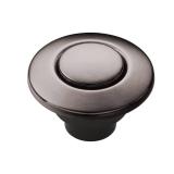 Moen AS-4201-BLS Garbage Disposal Air Switch Coordinating Decorative Button, Decorative Button Only, Housing Required, Black Stainless - Retail: $27