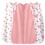 Yoofoss Baby Sleep Sack 18-24 Months Baby Wearable Blanket 100percent Organic Cotton 2-Way Zipper TOG 0.5 Toddler Sleeping Sack, Lightweight Sleep Sacks for Babies - Retail: $32