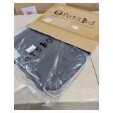 Petskd Pet Carrier 17x11x9.5 Alaska Airline Approved,Pet Travel Carrier Bag for Small Cats and Dogs, Soft Dog Carrier for 1-10 LBS Pets,Dog Cat Carrier with Safety Lock Zipper(Grey) - Retail: $40