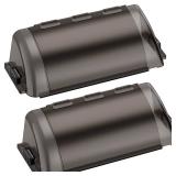 BYEWIRE Ventilation Air Vent Deflector - Magnetic and Adjustable 10-14 Inches for Floor Vents, Home, sidewall, Office or Ceiling Registers (2pcs) - Retail: $16