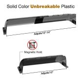 BYEWIRE Ventilation Air Vent Deflector - Magnetic and Adjustable 10-14 Inches for Floor Vents, Home, sidewall, Office or Ceiling Registers (2pcs) - Retail: $16