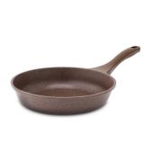 SENSARTE Nonstick Frying Pan Skillet, Non Stick Omelette Pan, Healthy Stone Cookware Cheffts Pan PFOA Free, Toffee Brown (9.5 Inch) - Retail: $26