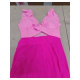 Womenfts single swimsuits in large all pink All right -