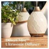 Young Living Desert Mist Ultrasonic Essential Oil Diffuser - Elegant Vase for Soothing Aromatherapy - Stylish Design for Home and Office Aroma Diffuser