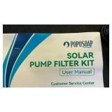 Poposoap Solar Pump Filter Kit - Retail: $149