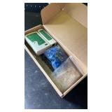 RJ45 Crimping Tool Kit Ethernet Crimp Set, RJ-11, 6PRJ-12, 8PRJ-45 Crimp, Cut and Strip with 20PCS CAT5 CAT5e Connectors, Covers,1 Network Cable Tester 1 Wire Stripper - Retail: $19