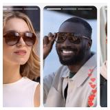 livho Trendy Polarized Aviator Sunglasses Women Men, Retro Sun Glasses for Women Men 2025, Oversized UV Protection Shades - Retail: $28