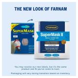 Farnam SuperMask II Horse Fly Mask Without Ears, Extended Coverage, Protects Eyes From Insects and Debris, Adjustable Throat Latch, Small Size - Retail: $18