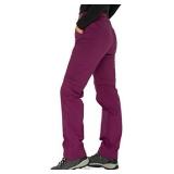 Arctix Womenfts Convertible Trail Pant, Plum, 1X Tall - Retail: $36