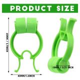 24 Pieces Nose Clips Nose Bleed Stopper Plastic Nose Clip Nose Pincher Nasal Clip Kit for Snoring Stop Accidental or Emergency Condition Swimming (Green, Blue) - Retail: $9