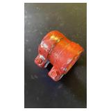 2.75 Inch Red Exhaust Pipe Clamp Connector - Retail: $8