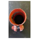2.75 Inch Red Exhaust Pipe Clamp Connector - Retail: $8