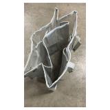 Clear PVC Storage Bag with White Trim - Retail: $15