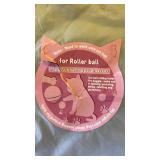 Interactive Cat Roller Ball Toy with Feather - Retail: $12