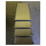 Lufia Bed Furniture Risers 4 Inch Heavy Duty Bed Lifts Risers for Sofa, Table, Couch, Chair or Desk, Set of 4 Bed Lifts (4 inch) - Retail: $26