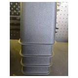 Lufia Bed Furniture Risers 4 Inch Heavy Duty Bed Lifts Risers for Sofa, Table, Couch, Chair or Desk, Set of 4 Bed Lifts (4 inch) - Retail: $26