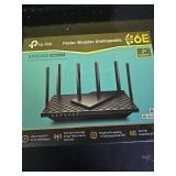 TP-Link AXE5400 Tri-Band WiFi 6E Router (Archer AXE75), 2025 PCMag Editorsft Choice, Gigabit Internet for Gaming and Streaming, New 6GHz Band, 160MHz, OneMesh, Quad-Core CPU, VPN and WPA3 Security - R