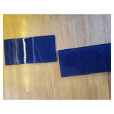Lovdeco Peel and Stick Glass Subway Tile, 3 x 6 Inch, 5 Sq Ft, Cobalt Blue Glass for Bathroom Kitchen Backsplash Wall, 40-Pack - Retail: $1,601