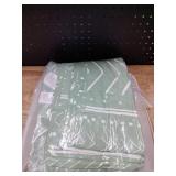 JANZAA King Quilt Set Boho Quilt Bedding Bedspread 3 PCS,Sage Green