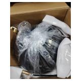 ALAISLYC Black Pendant Lights Kitchen Island Industrial Adjustable Height Vintage Farmhouse Dome Hanging Light Fixtures for Barn, Dining Room 3 Packs - Retail: $100