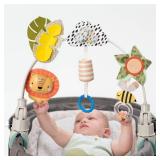 Taf Toys Savannah Adventures Arch | Activity Arch with Fascinating Toys, Stimulates Babys Senses and Motor Skills Development | Newborn and Baby Toys 3-6 Months | Use on Strollers, Bassinets, Crib -