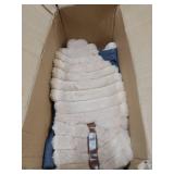 Bedsure Cute Dog Bed for Large Dogs - Washable Furry Puppy Beds, Rectangle Orthopedic Corduroy Fleece Pet Beds with Removable Zipper Cover, 36x27x8inches, Warm Grey - Retail: $60