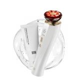 INIA 3-in-1 Red Light Therapy for Face and Neck Beauty Device for Puffiness and Skin Firming Skincare Tool (White) - Retail: $90